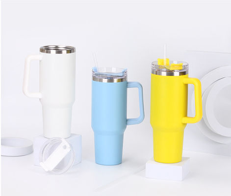Vehicle Mounted Stainless Vacuum Sealed Bottle Insulated With Screw On Lid Custom Logo