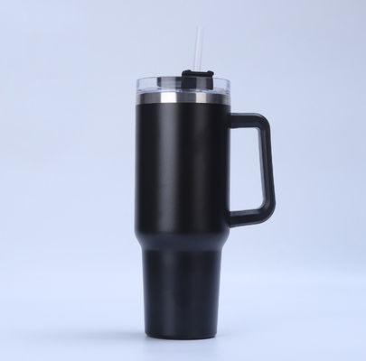 40oz 1200ml Double Wall Vacuum Tumbler Bottle Car Cup Leak Proof
