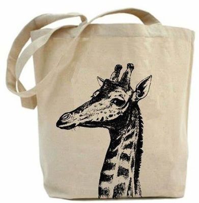 Heavy Duty Shopping Canvas Grocery Bags Monogram Tote Reusable Washable