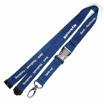ROHS Mobile Phone Nylon Lanyard Strap ID Card Holder Keys Custom