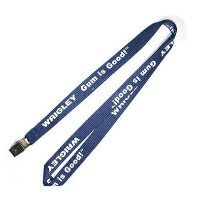 ROHS Mobile Phone Nylon Lanyard Strap ID Card Holder Keys Custom