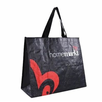 Laminated PP Nonwoven Tote Bags Eco Friendly 120g 14"X16"X10"