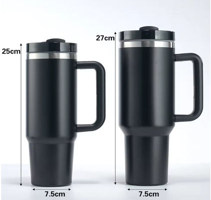 Insulated Vacuum Sports Bottle Cup Tumblers 30oz 40oz H2.0