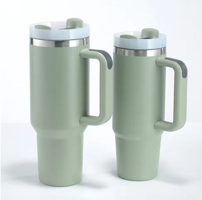 Insulated Vacuum Sports Bottle Cup Tumblers 30oz 40oz H2.0