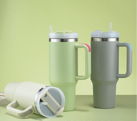 Outdoor Sports Vacuum Insulated Water Bottle Drinkware Unbreakable 40oz H2.0
