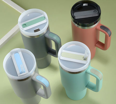 Outdoor Sports Vacuum Insulated Water Bottle Drinkware Unbreakable 40oz H2.0
