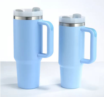 Stainless Steel Vacuum Sports Bottle Water Mug Insulated 40oz In Bulk