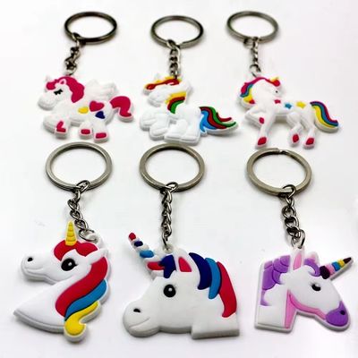 Customized Key Holder Ring Souvenir Animal Shape Embossing Printing