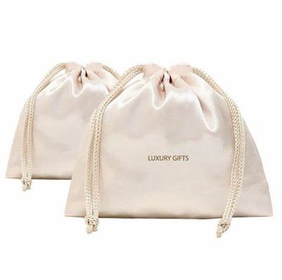 Bulk Satin Drawstring Dust Bag Gift Pouch For Makeup Storage