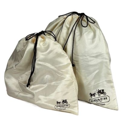 Bulk Satin Drawstring Dust Bag Gift Pouch For Makeup Storage