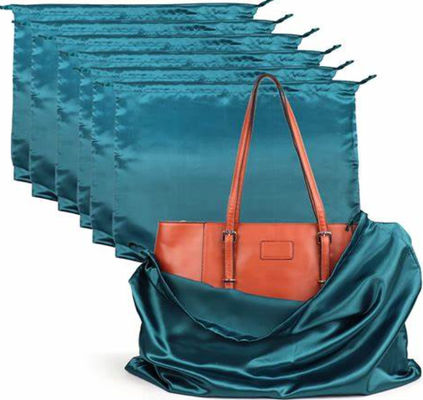 Bulk Satin Drawstring Dust Bag Gift Pouch For Makeup Storage