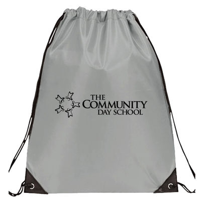 Waterproof Nylon Polyester Small Nylon Drawstring Bags Pouch Backpack Gymsack