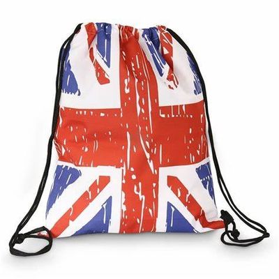 Waterproof Nylon Polyester Small Nylon Drawstring Bags Pouch Backpack Gymsack