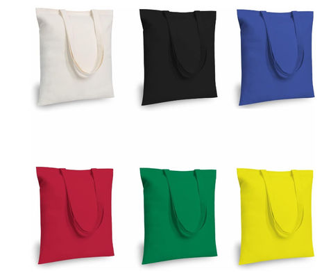 Multi Purpose Strong Shopping Canvas Tote Bag Plain Blanking