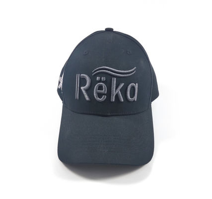 Moisture Wicking Baseball Cap With Adjustable Strap And Plastic Button Closure