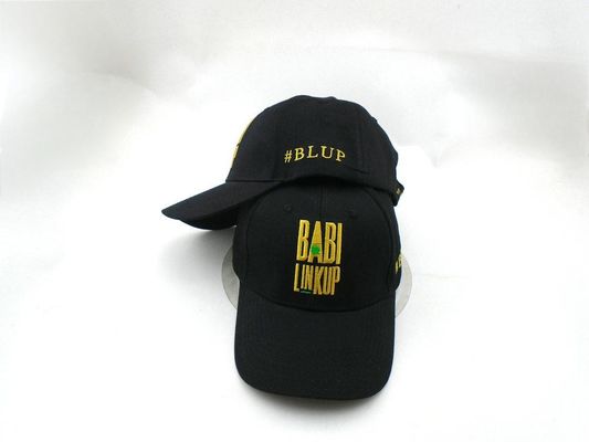 Customizable Baseball Cap With Flat Embroideried Logo Promotion Sports Cap