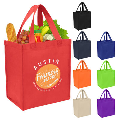 Custom Logo Printing 80gsm 100gsm Non-Woven Bag Shopping Bag Promotion Tote bag