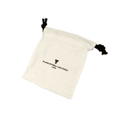 Custom Recycle Organic Cotton Pouch Canvas Drawstring Dust Bag With Logo Print for Clothes Shoes Package